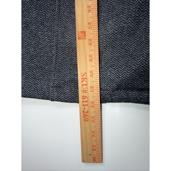 Torrid 2 Gray Bouckle Belted Double Breasted Pea Coat Classic‎ Career Minimalist - Picture 5 of 14